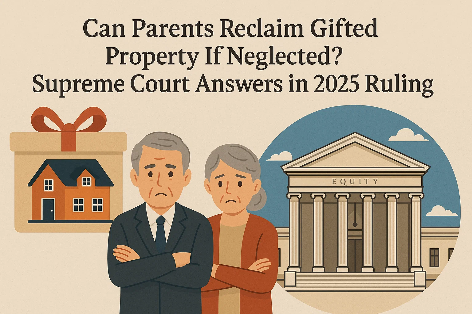 Parents Reclaim Gifted Property - 2025 SC Ruling - Featured image for legal blog post by LegalParihar