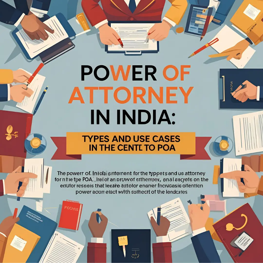 Power of Attorney Types & Use Cases India | LegalParihar - Featured image for legal blog post by LegalParihar