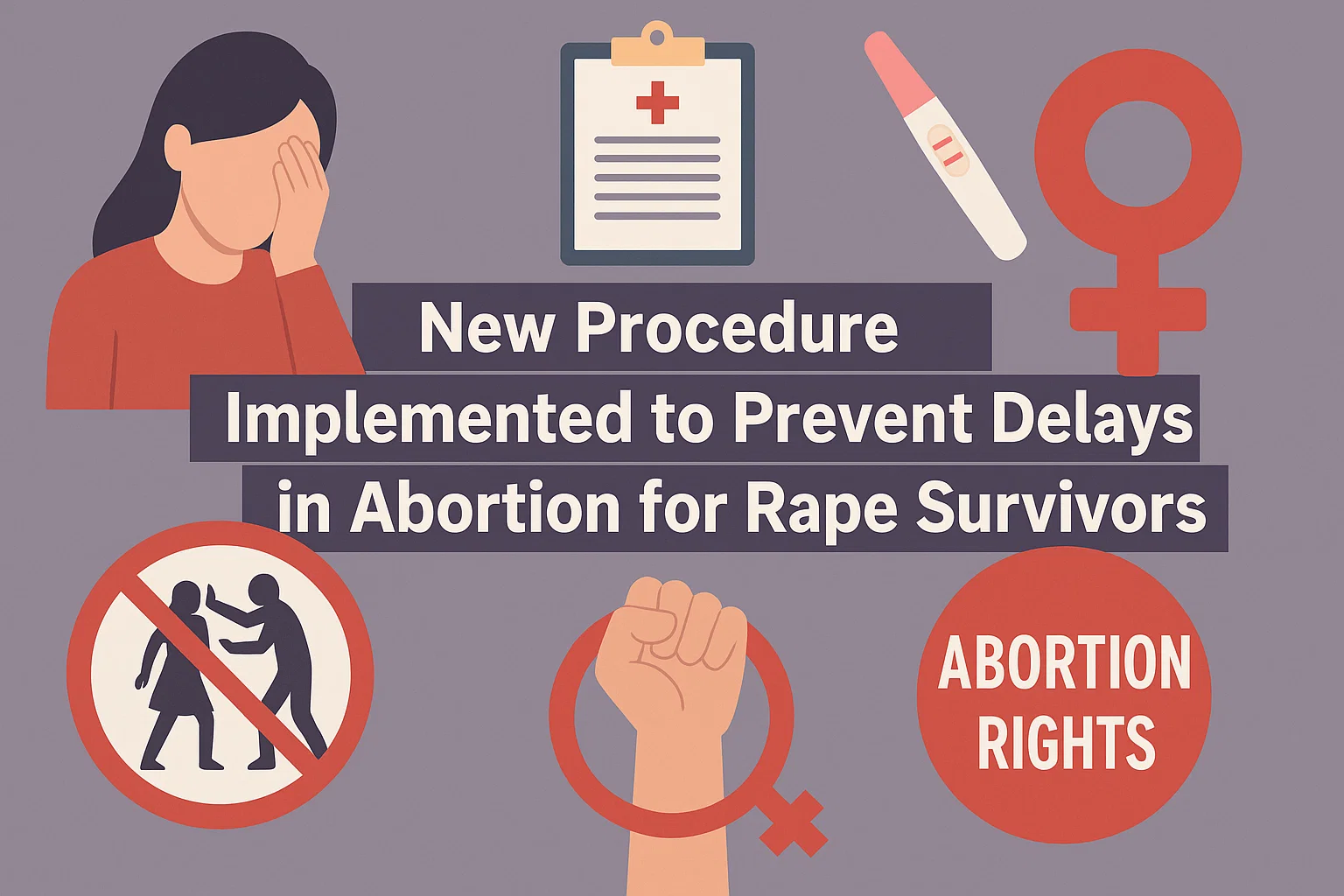 Abortion for Rape Survivors - New Procedure Guide - Featured image for legal blog post by LegalParihar