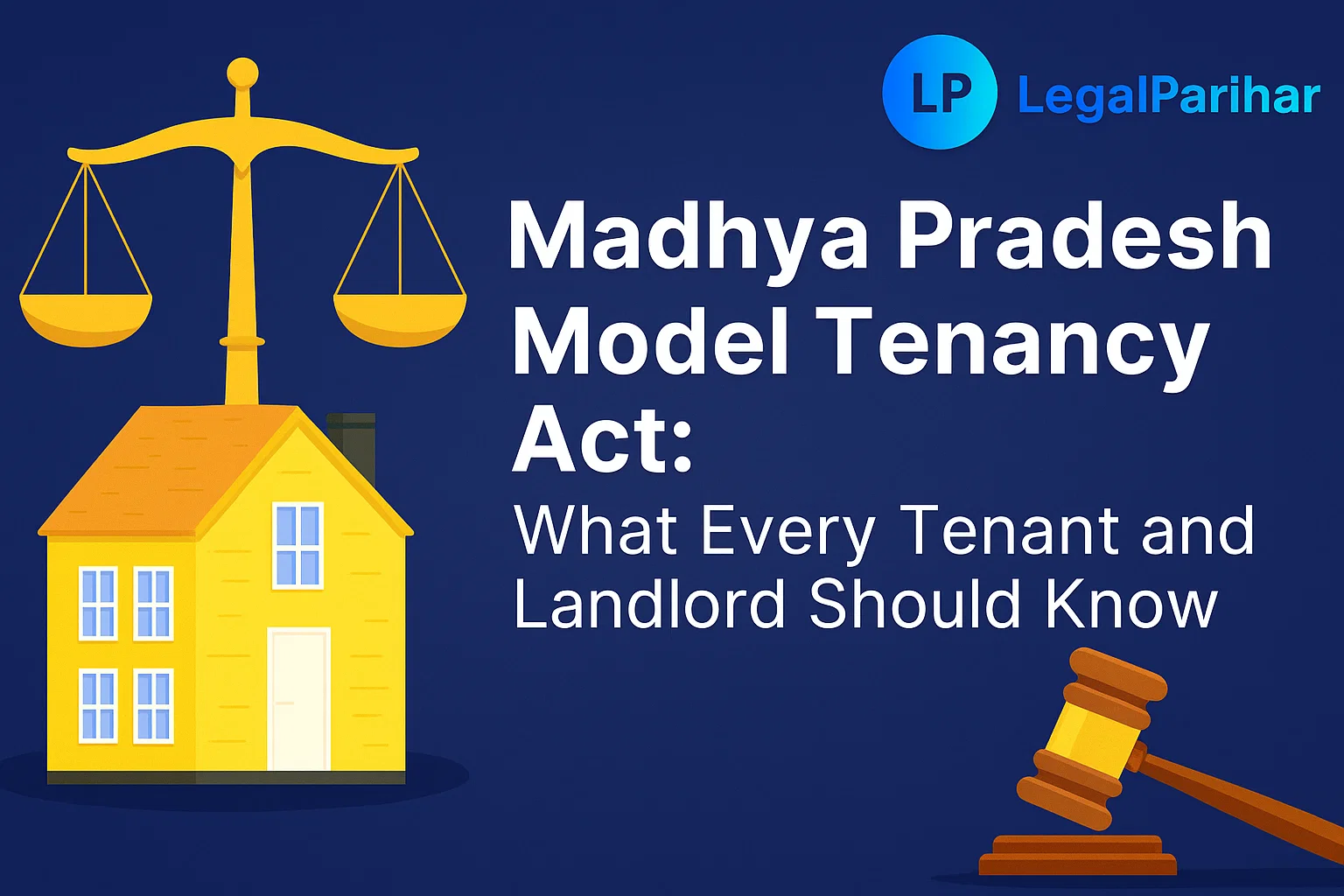 MP Model Tenancy Act - Tenant & Landlord Guide - Featured image for legal blog post by LegalParihar