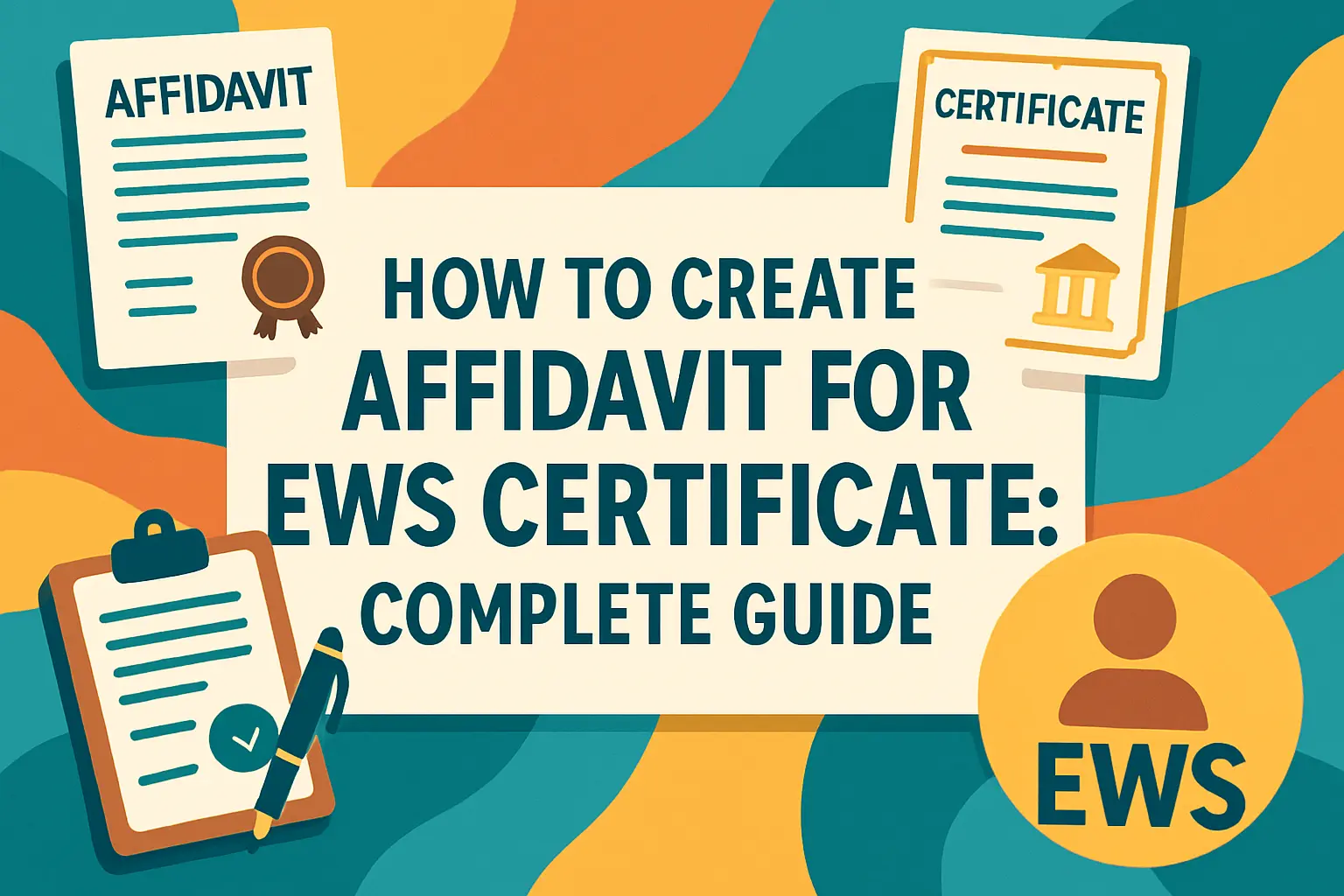 How to Create Affidavit for EWS Certificate: Complete Guide - Featured image for legal blog post by LegalParihar