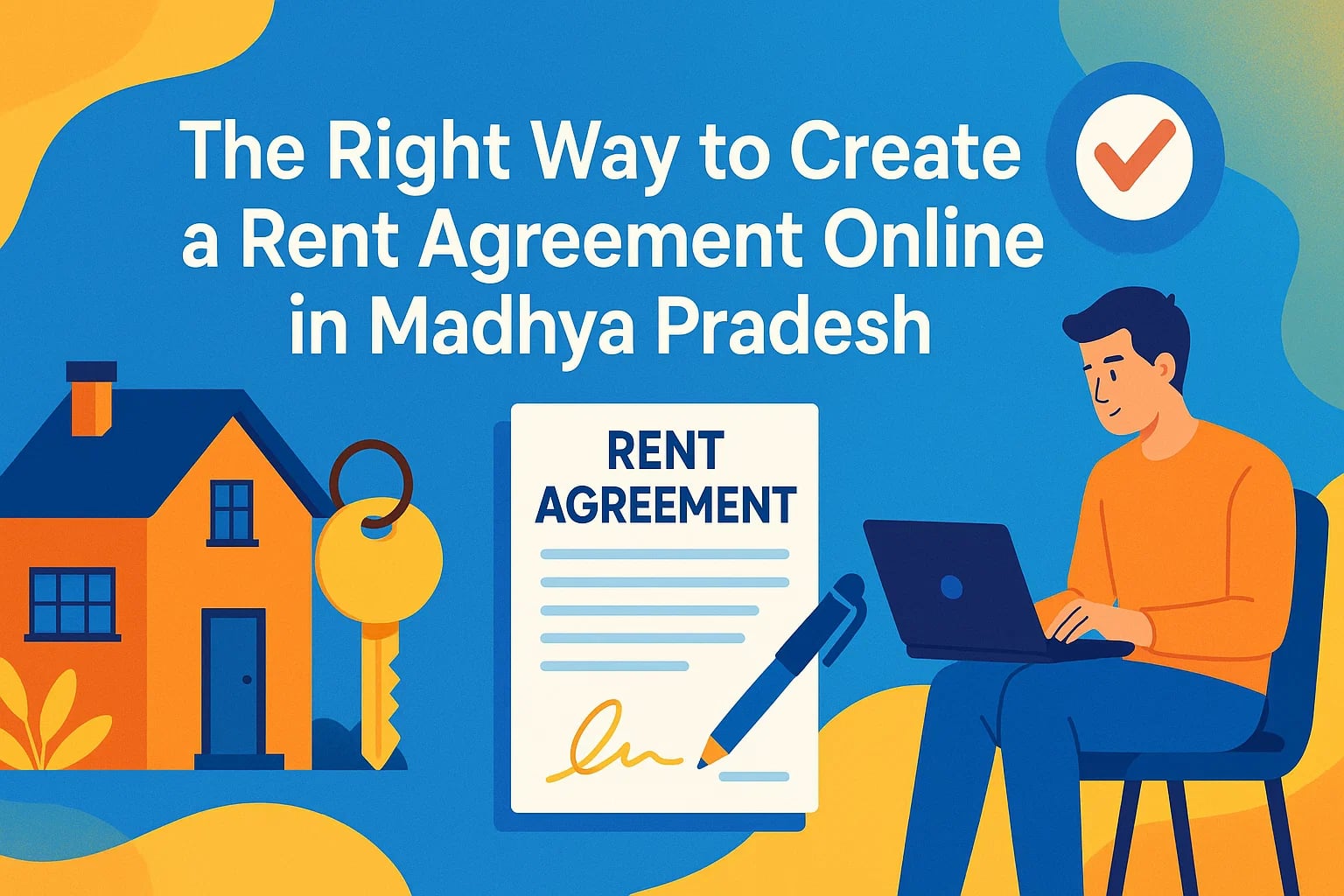 Rent Agreement Online MP - Complete Guide | LegalParihar - Featured image for legal blog post by LegalParihar