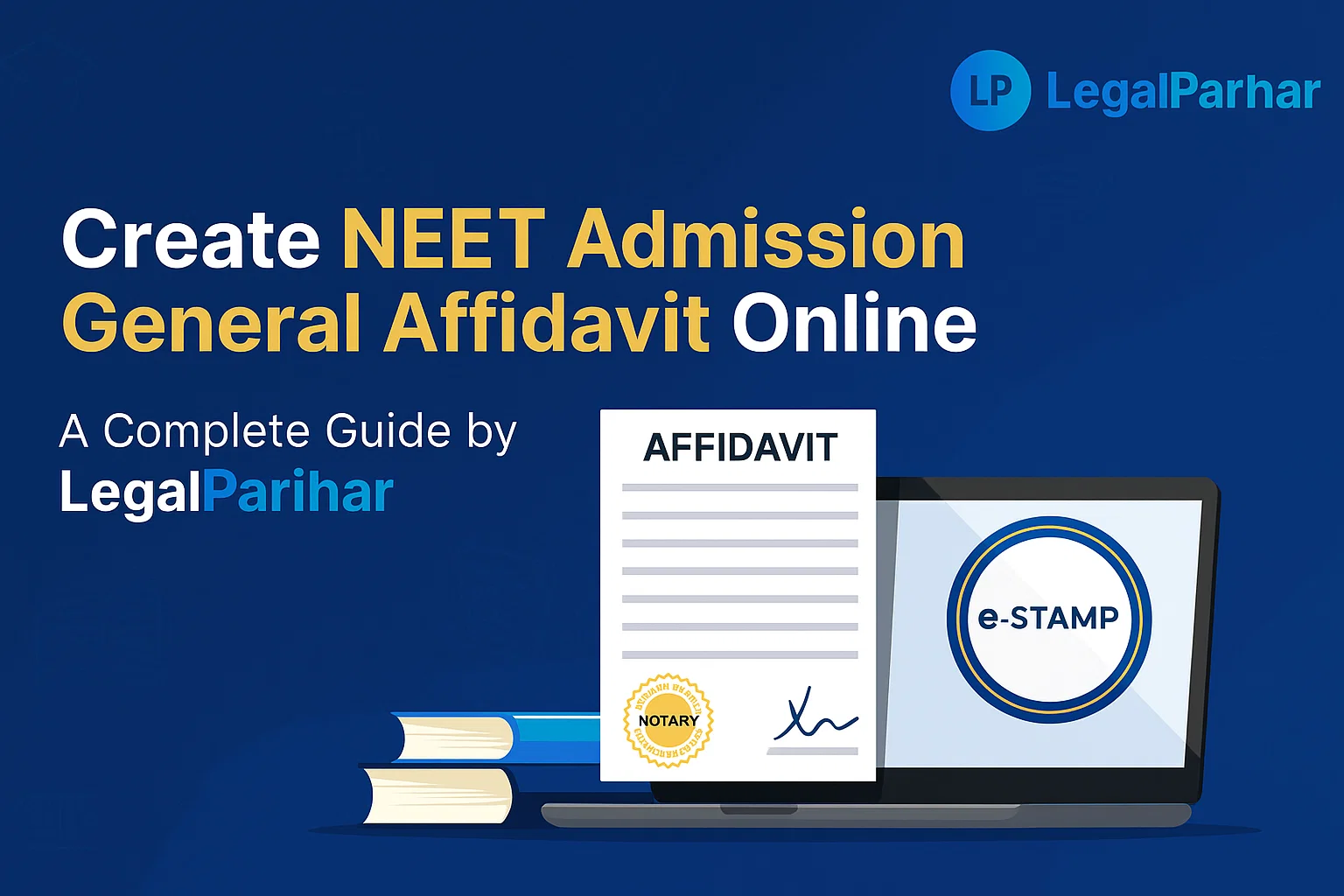Create NEET Admission General Affidavit Online: A Complete Guide - Legal advice and insights from LegalParihar