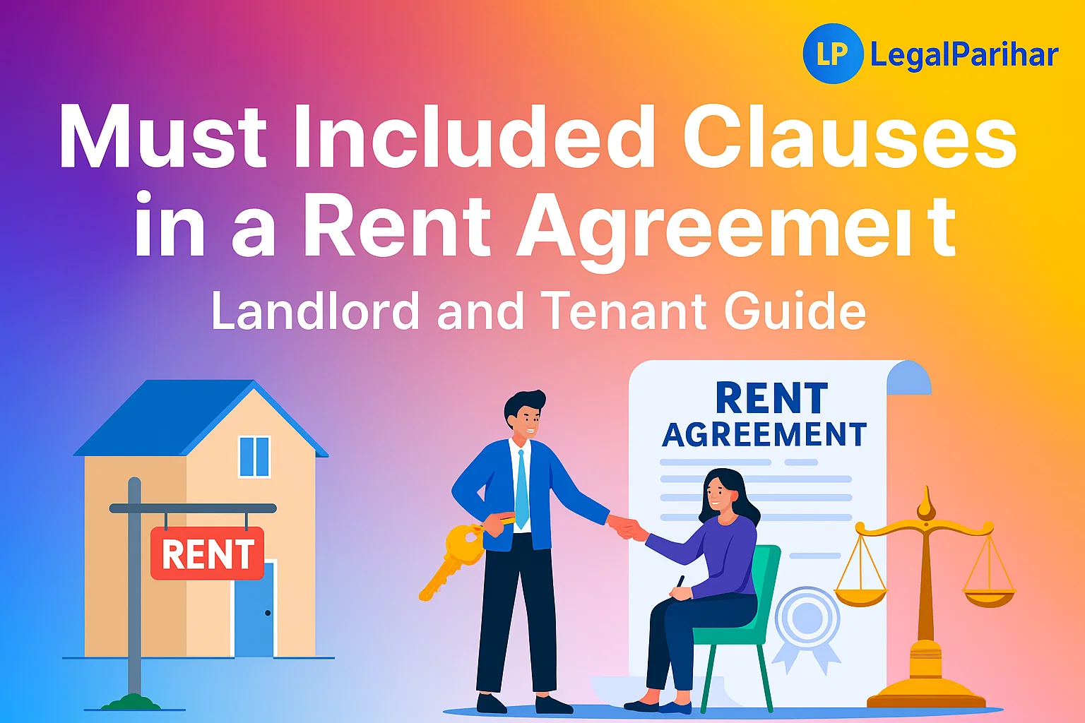 Must Included Clauses in a Rent Agreement- Landlord and Tenant Guide - Legal advice and insights from LegalParihar